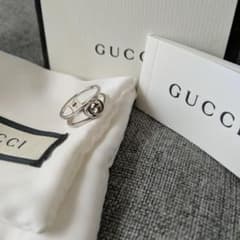 GUCCI シルバーリング サイズ9 インターロッキングGのサムネイル