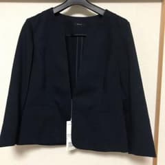 ノーカラージャケット テーラードジャケットのサムネイル