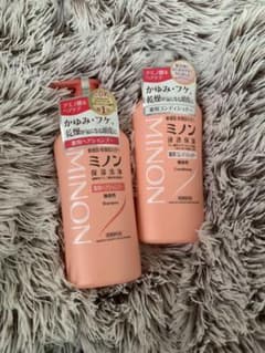 ミノン 薬用ヘアシャンプー／薬用コンディショナー シャンプー 450ml 45…のサムネイル