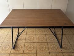 無印良品 木製折りたたみテーブル 幅120cm オーク材 MUJI - メルカリ