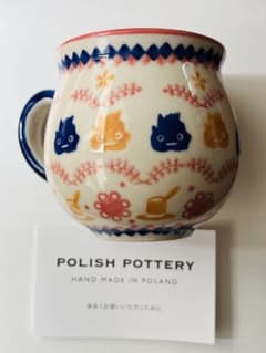 ポーリッシュポタリー　ジブリパーク限定品　カルシファー　プレート＆マグカップ m48843100974_1.jpg?1750415615