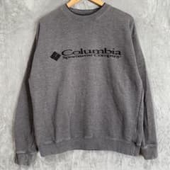 【L2938】Columbia スウェットトレーナー サイズM グレー