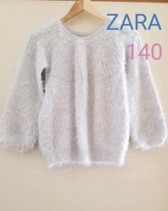 NAGIさま専用　ZARA[ザラ]モヘアニット140のサムネイル