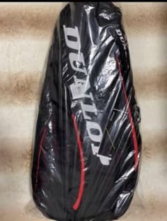 DUNLOP ダンロップラケットバック DPC-2985(BLACK/RED)のサムネイル