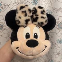 ミニーマウス ぬいぐるみ ポシェット ヒョウ柄のサムネイル