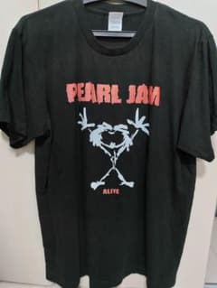 PEARL JAM グラフィックTシャツ L ブラック