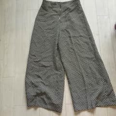 専用出品❤︎ザラドットワイドパンツのサムネイル