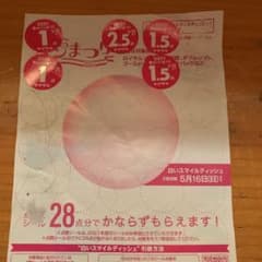 2021年　山崎パン春のパン祭り点数シールのサムネイル
