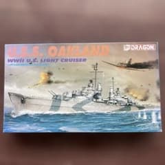 【希少プラモ】1/700アトランタ級軽巡オークランド、ドラゴン社製のサムネイル