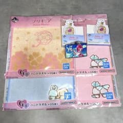 이치 반 쿠지 프리큐어 Forever Hearts! G상 핸드 타월 4장 + 덤