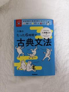 八澤のたった6時間で古典文法のサムネイル