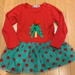 クリスマス！ワンピース 110cmのサムネイル