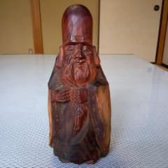 福禄寿 讃岐一刀彫肥松 寿老人 - メルカリ