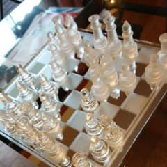 チェス クリスタルガラス 値下げ - メルカリ