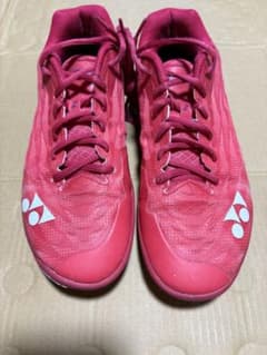 YONEX バドミントンシューズ レッド 27.0cm エアラスのサムネイル