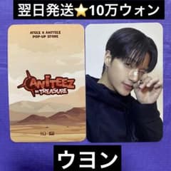 ATEEZ ANITEEZ 10万ウォン MD購入特典 ラキドロ トレカ ウヨン