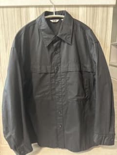 UNIQLO U ユーティリティオーバーサイズシャツ ブラック M（メンズ）のサムネイル