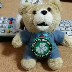 tedイヤホンジャックに缶バッチつけてみましたのサムネイル