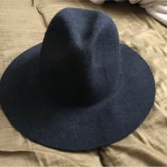 gu フェルトハット ブラックのサムネイル