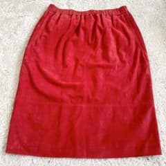 LOEWE ロエベ スカート 膝丈 タイト レッド 36サイズ - メルカリ