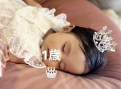 SHEIN 刺繍入りホワイトベビードレスのサムネイル