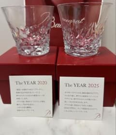 Baccarat クリスタル ロックグラス 2020 2025 セット - メルカリ