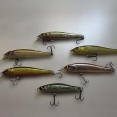 オールドルアーMegabass X-70 SP ミノー 6点セット - メルカリ