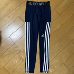 アディダス TEC FITレギンス ネイビー　スパッツ　タイツのサムネイル
