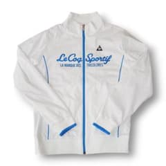 【美品】ルコックスポルティフ le coq ウィンドブレーカー LL 白のサムネイル