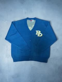 【シルバーウィーク限定価格】BEN DAVIS ジャガードニットカーディガン Lのサムネイル