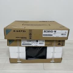 DAIKIN ルームエアコン 本体 C08YCCV/BC08VS-W DAIKIN ルームエアコン 本体 C08YCCV/BC08VS-W - メルカリ