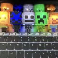 Minecraft LEDキーホルダー 5個セット　マイクラのサムネイル