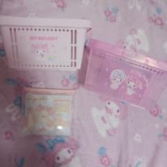 マイメロディ My Melody プラバスケット 2点セット 詰め替え容器ボトル