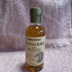 ニッカウイスキー　ピュアモルト　北海道　12年　180mlのサムネイル