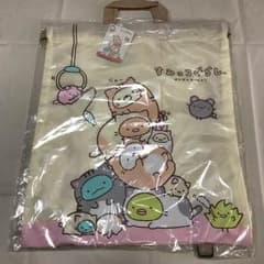 すみっコぐらし ナップサック ベージュのサムネイル