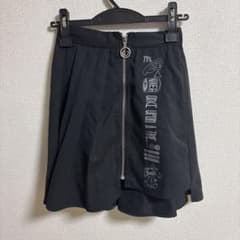 NieR ミニスカート ブラック フロントジップのサムネイル