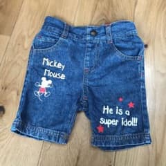 ミッキー　ハーフパンツ　90cmのサムネイル