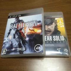 BF4とメタルギアピースウォーカー PS3用のサムネイル