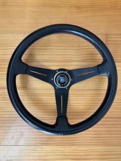 ナルディ クラシック レザーステアリング 良品 ホーンボタン ホーン 