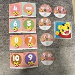 こどもチャレンジ幼児教育 DVD 5枚セットのサムネイル