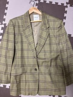 CLAUDE CROSS テーラードジャケット チェック柄のサムネイル