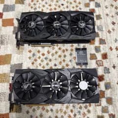 【希少SLIセット】GTX 1080 Ti 2枚組 ASUS ROG STRIX 希少SLIセット】GTX 1080 Ti 2枚組 ASUS ROG STRIX - メルカリ