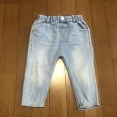 mamaraku ブルーデニムパンツ 90cmのサムネイル