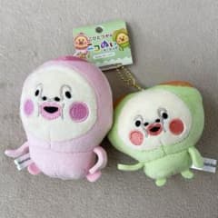 [신품 태그 첨부] 코비토 즈칸 니코 봉제 열쇠 고리 카쿠레모모지리 스모모노우치