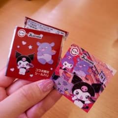 Sanrio Kuromi コラボ限定シール　スシローコラボのサムネイル