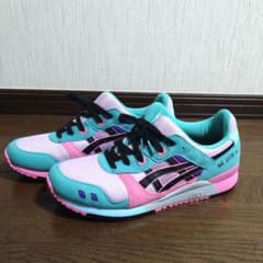 美品 28cm アシックス GEL-LYTE III OG ドラゴンフルーツ