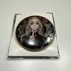 佐野万次郎 東京リベンジャーズ 原画展 メタルバッジ マイキー 缶