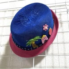 ビーチテーマの子供用メッシュ帽子のサムネイル