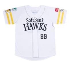 【即購入可】福岡ソフトバンクホークス ユニフォーム 89番 Lサイズのサムネイル
