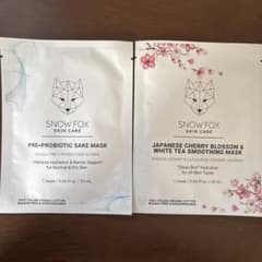 【新品未開封】SNOW FOX SKINCARE 　マスク2枚セットのサムネイル